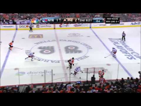 NY Rangers @ Philadelphia Flyers 04/25/14 Game 5