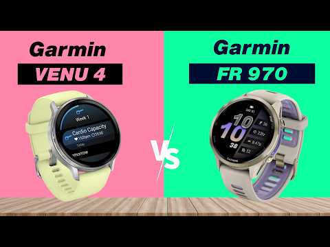 garmin venu 4 VS garmin forerunner 970