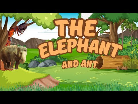 The elephant and ant|short story|english story|#knowledge #animals #stories 