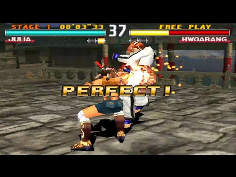 Tekken 3 Julia with Law Moves Arcade