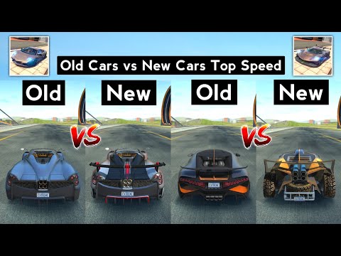 OLD CARS VS NEW CARS - Top Speed Extreme Car Driving Simulator 2023 - Car Game