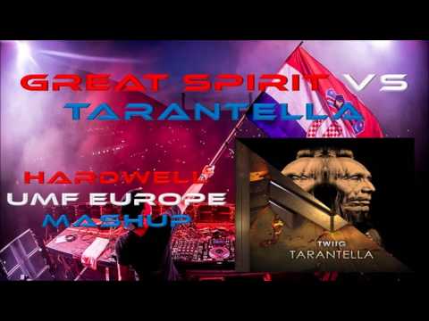 AVB vs Vini Vici vs Twiig - Great Spirit vs Tarantella (Hardwell @ UMF Europe 2017 mashup)