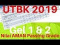 UTBK 2019 SBMPTN - Passing Grade AMAN Untuk Skor Nilai 400 An Sd 800