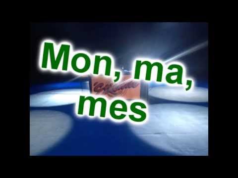 Learn possessive adjectives in French with the song "Mon Ma Mes" by Etienne