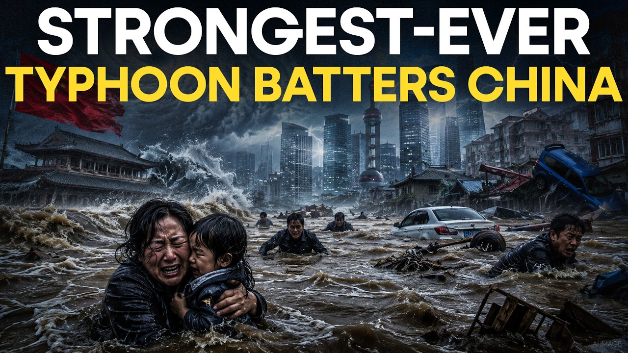 China Typhoon LIVE: Typhoon Dolphin Devastates China: Beijing Faces Major Flood Threat | WION LIVE