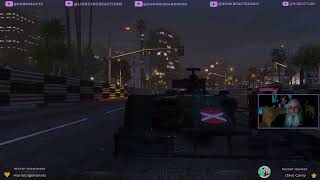 GTA 5 Open wheel racing in the rain FTW! with Gaming Grandpa