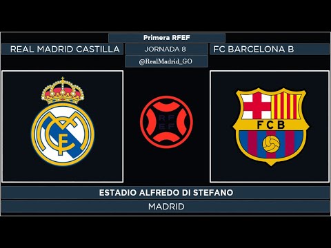 Real Madrid Castilla - FC Barcelona B | 1ª RFEF 2021/22 | Jornada 8
