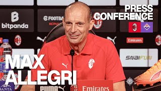 Allegri: Fiorentina match key to consolidate our standings | Press Conference