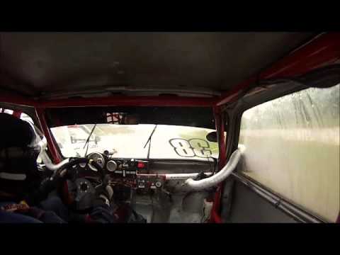 Pancada do Voyage 6 no Chevette 38   Saída da Curva do Laço   6ª Etapa Copa Classic 2015