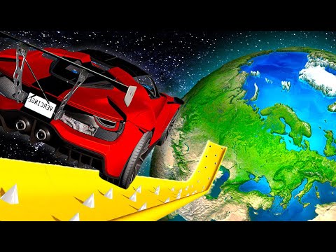 BILER vs. PLANETER :: Hop OVER dem m. GIGA RAMPER!