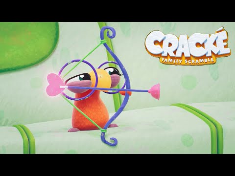 Ed's Baby Plays Cupid on Valentines Day | Kids Cartoon | Cracké Family Scramble
