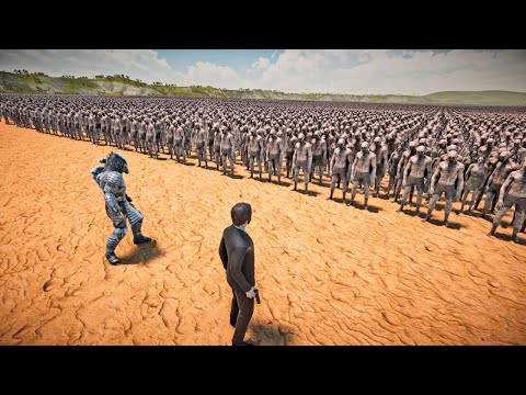 JOHN WICK & PREDATOR VS 1,000,000 ZOMBIES - Ultimate Epic Battle