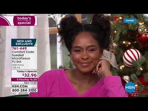 HSN | Comfort Code by Cuddl Duds Gifts 11.04.2021 - 07 AM
