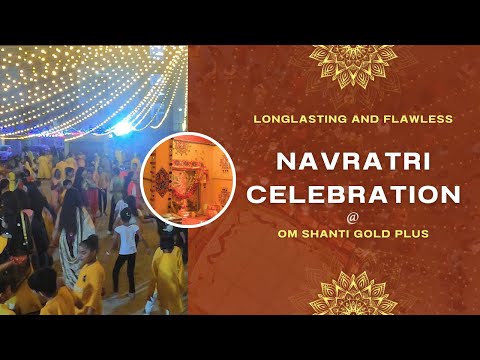 NAVARATRI CELEBRATION DAY-5 AT OM SHANTI GOLD PLUS | AHMEDABAD