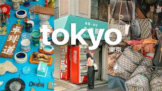 tokyo shopping guide to thrifting, flea markets & coffee