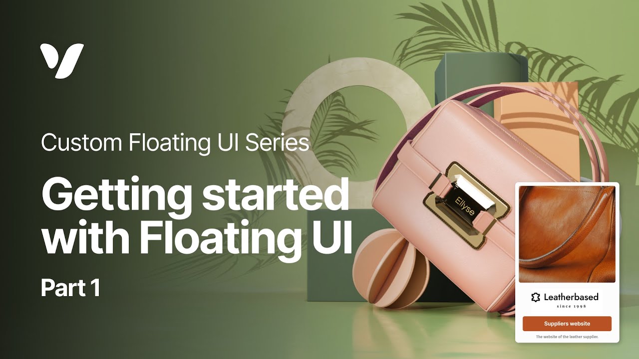 Getting started with Floating UI and creating links to external websites | 3D configurator tutorial