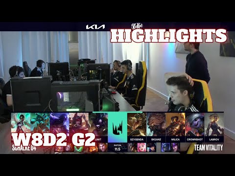 Schalke 04 vs Vitality - Highlights | Week 8 Day 2 S11 LEC Spring 2021 | S04 vs VIT