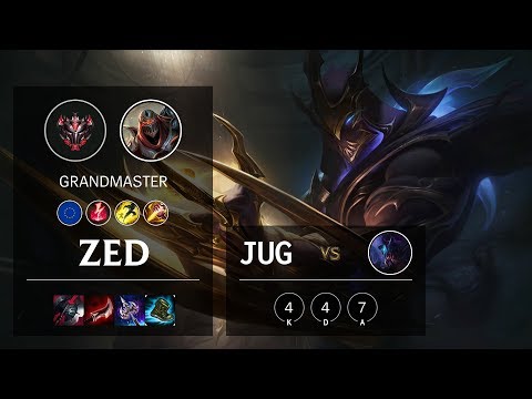 Zed Jungle vs Rek'Sai - EUW Grandmaster Patch 10.3