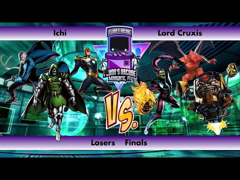 Flynn's Arcade 080 Losers Final - Ichi (Vergil) Vs Lord Cruxis (Super Skrull) UMVC3 Tournament