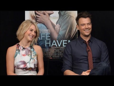 Julianne Hough & Josh Duhamel - Safe Haven Interview HD