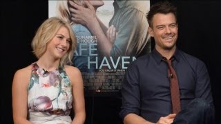 Julianne Hough & Josh Duhamel - Safe Haven Interview HD