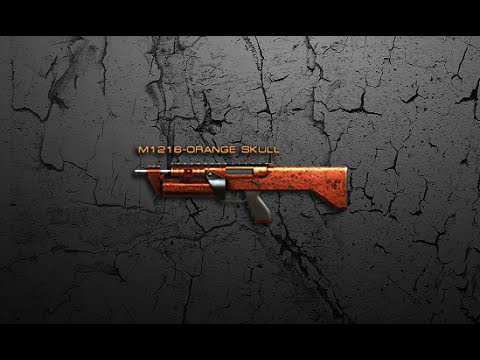 CrossFire China : M1216-Orange Skull [Review] !