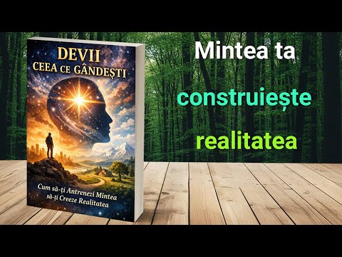 Devii Ceea ce Gândești | Cum să-ți Antrenezi Mintea să-ți Creeze Realitatea | Carte audio
