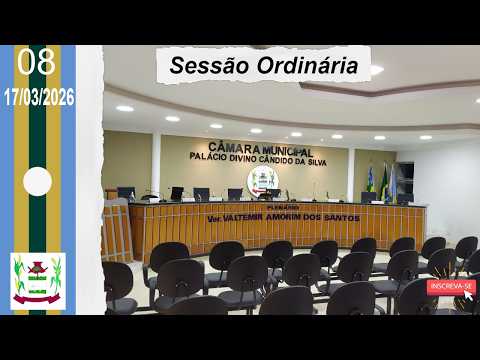 08ª SESSÃO ORDINÁRIA MARÇO DE 2026 CÂMARA MUNICIPAL DE PALMINÓPOLIS