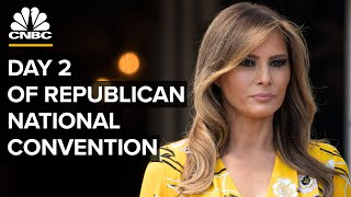 Melania Trump and Mike Pompeo speak at the Republican National Convention — 8/25/2020