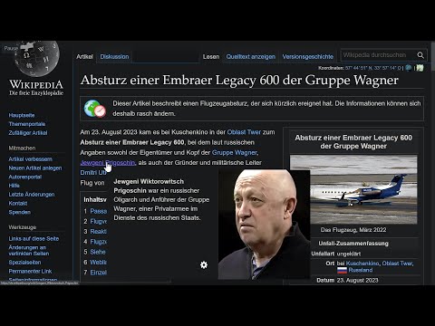 Akte Prigoschin geschlossen