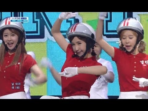[Crayon Pop Crayon Pop] - Papapa @ Popular Inkigayo 130728