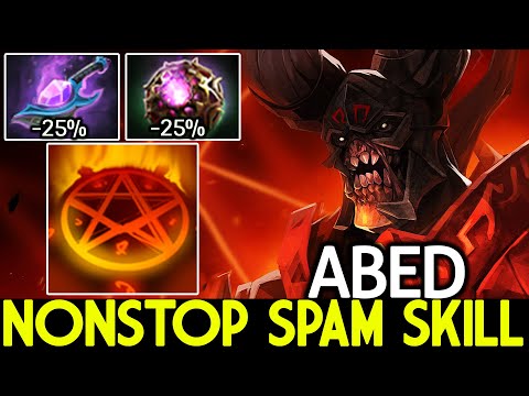 ABED [Doom] 50% Cooldown Reduction Nonstop Spam Skill Dota 2