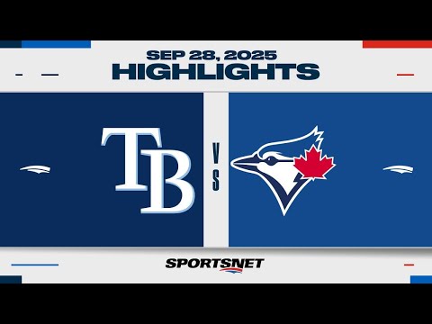 MLB Highlights | Rays vs. Blue Jays - September 28, 2025
