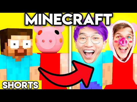 Insane Minecraft Animation on NO BUDGET! 😱 #shorts