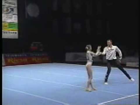 Acrobatic Gymnastics - 2002 Worlds - Russia - Mixed Pair Combined (Gold, tied with the USA)