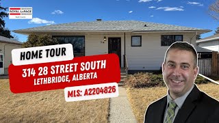 Explore this beautiful Home: Tour 314 28 Street S. Lethbridge | MLS: A2204826