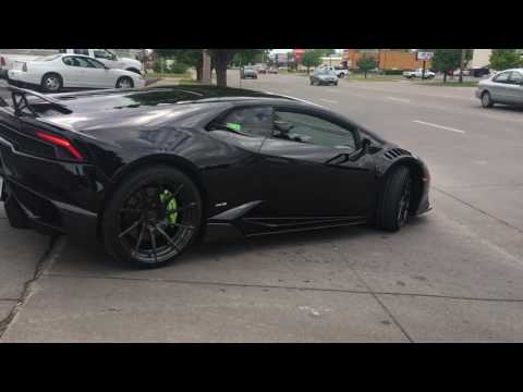 Crazy Loud Lamborghini Huracan w/ Vorsteiner Kit and Exhaust Acceleration
