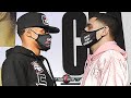 ERROL SPENCE JR. & DANNY GARCIA FINALLY COME FACE TO FACE IN DALLAS AT FINAL PRESS CONFERENCE