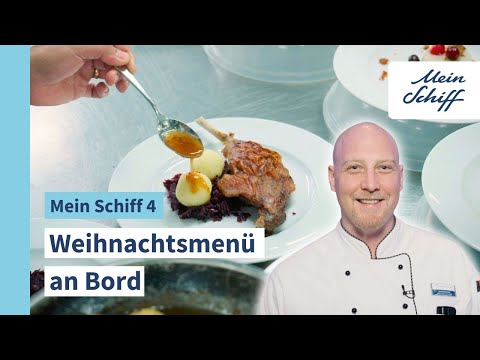 This is how the Christmas menu is created on board the Mein Schiff 4