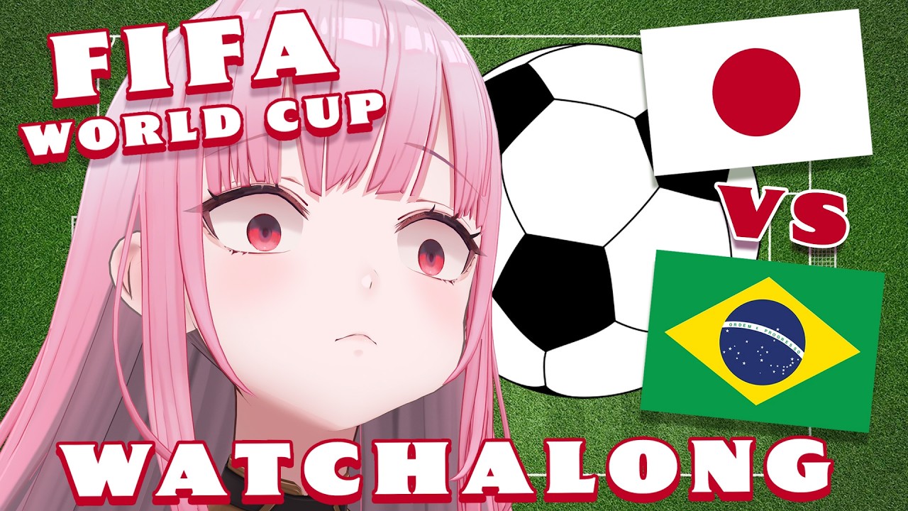 【FIFA WORLD CUP WATCHALONG】lock in, Japan. #calliolive