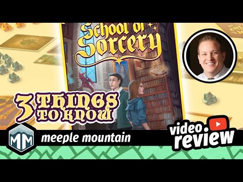 School of Sorcery - 3 Things You Need to Know - Review - Boardgame Brody