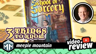 School of Sorcery - 3 Things You Need to Know - Review - Boardgame Brody