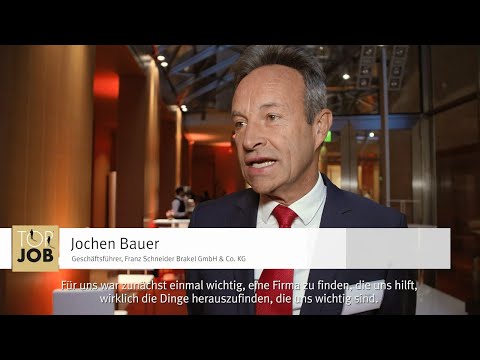 Interview mit Jochen Bauer - Geschäftsführer Franz Schneider Brakel- Preisverleihung 2019