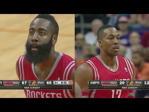 2014.02.23 - James Harden & Dwight Howard Full Combined Highlights at Suns