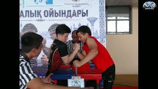 Турысбеков Алмаз vs Олжабек Арсен | До 80 кг | Народные игры 2026 | 2026