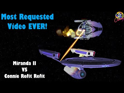 Miranda 2 Wrath of Kahn 2 Connie Refit Refit - TAKE 2 - Star Trek Ship Battles - Bridge Commander