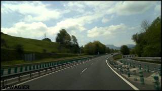 preview picture of video '117 - Spain. N-I E5 E80 Autovía del Norte - Andoain - Villabona [HD]'