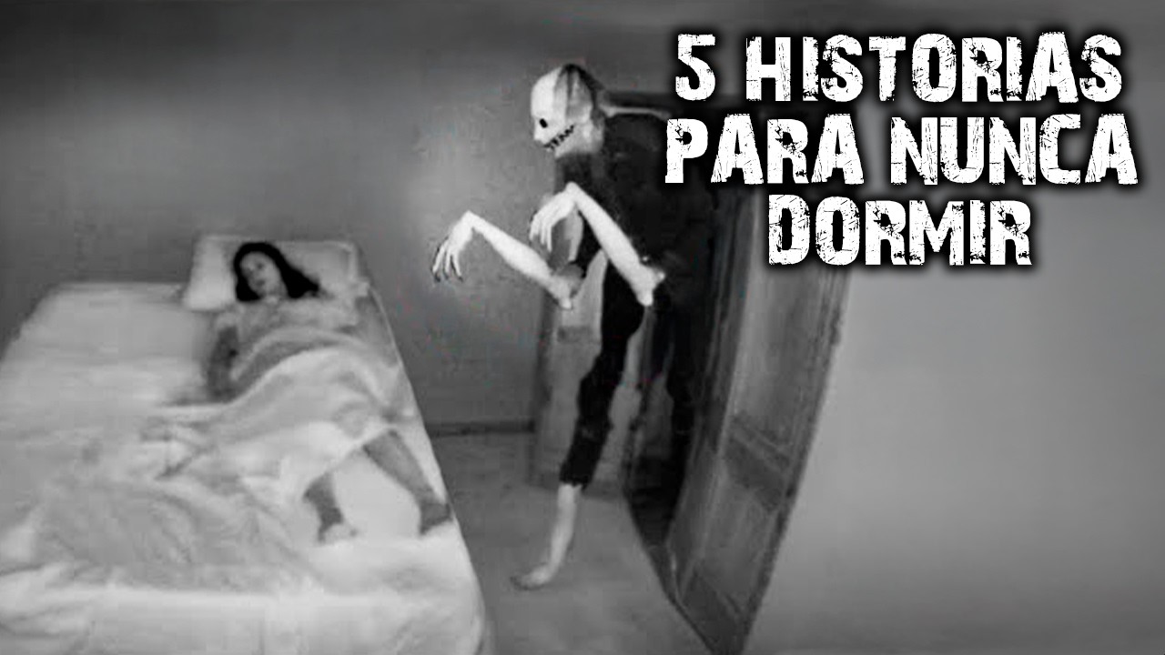 5 HISTÓRIAS DE TERROR PARA NUNCA MAIS DORMIR!