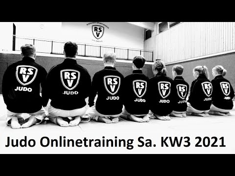 Judo Onlinetraining Sa. KW3 2021