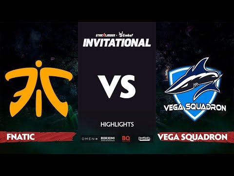 Хайлайты матча Fnatic против Vega Squadron, StarLadder Imbatv Invitational S5 LAN-Final